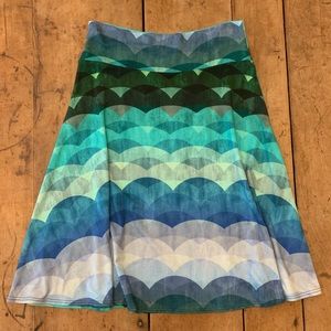 Salaam Ocean Waves Flippy Skirt